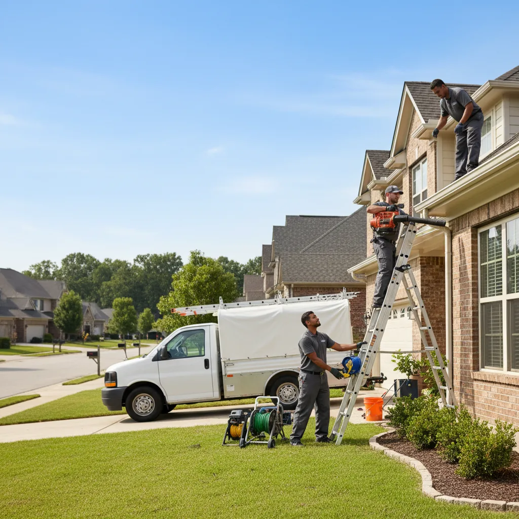 Home Gutter Service in Van Vleck, TX near me